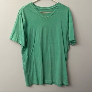 V Neck Vintage Wash Tee